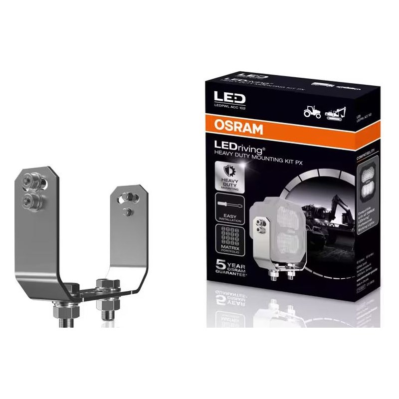 Stiprinājuma komplekts OSRAM LEDriving Heavy Duty Mounting Kit PX OLEDPWL-ACC-102 OE LEDPWL ACC 102