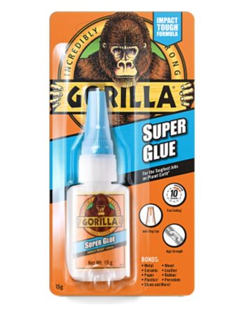 Superlīme Gorilla Super Glue, 15 g