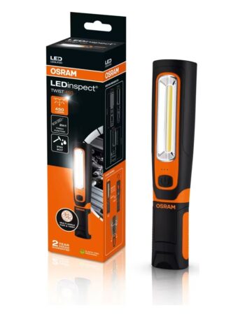 Uzlādējams LED inspekcijas lukturis OSRAM LEDinspect TWIST 450, 450 lm