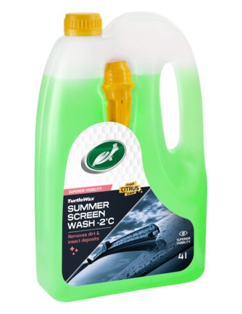 Vasaras vējstiklu šķidrums Turtle Wax Summer Screenwash, 4 l