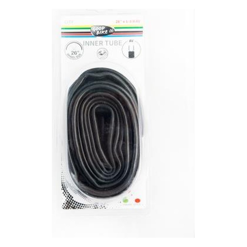 Velosipēda kamera Bottari Good Bike 26 x 1 3/8, auto ventilis B88586 OE 88586