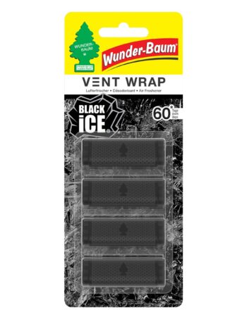 Ventilācijas restes atsvaidzinātājs WUNDER-BAUM Vent Wrap Black Ice