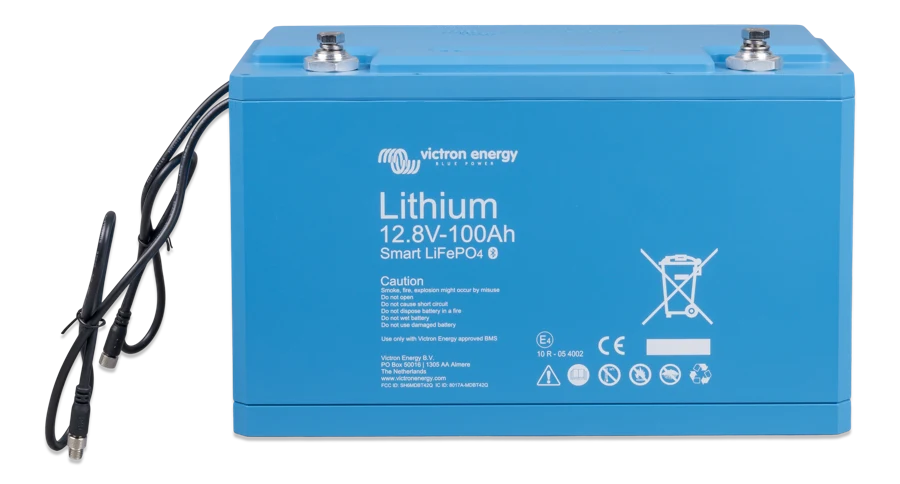 LiFePO4 litija akumulators 12,8 V / 100 Ah Smart, kods 1806-4002