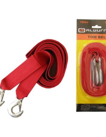 Vilkšanas lenta Alburnus TOW BELT, 3 t, 4,5 m, ar āķiem