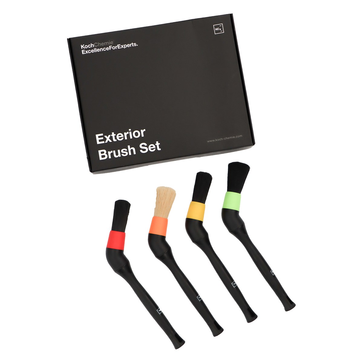 Virsbūves kopšanas otiņu komplekts Koch-Chemie Exterior Brush Set, 4 gab. KOC9998215 OE 9998215