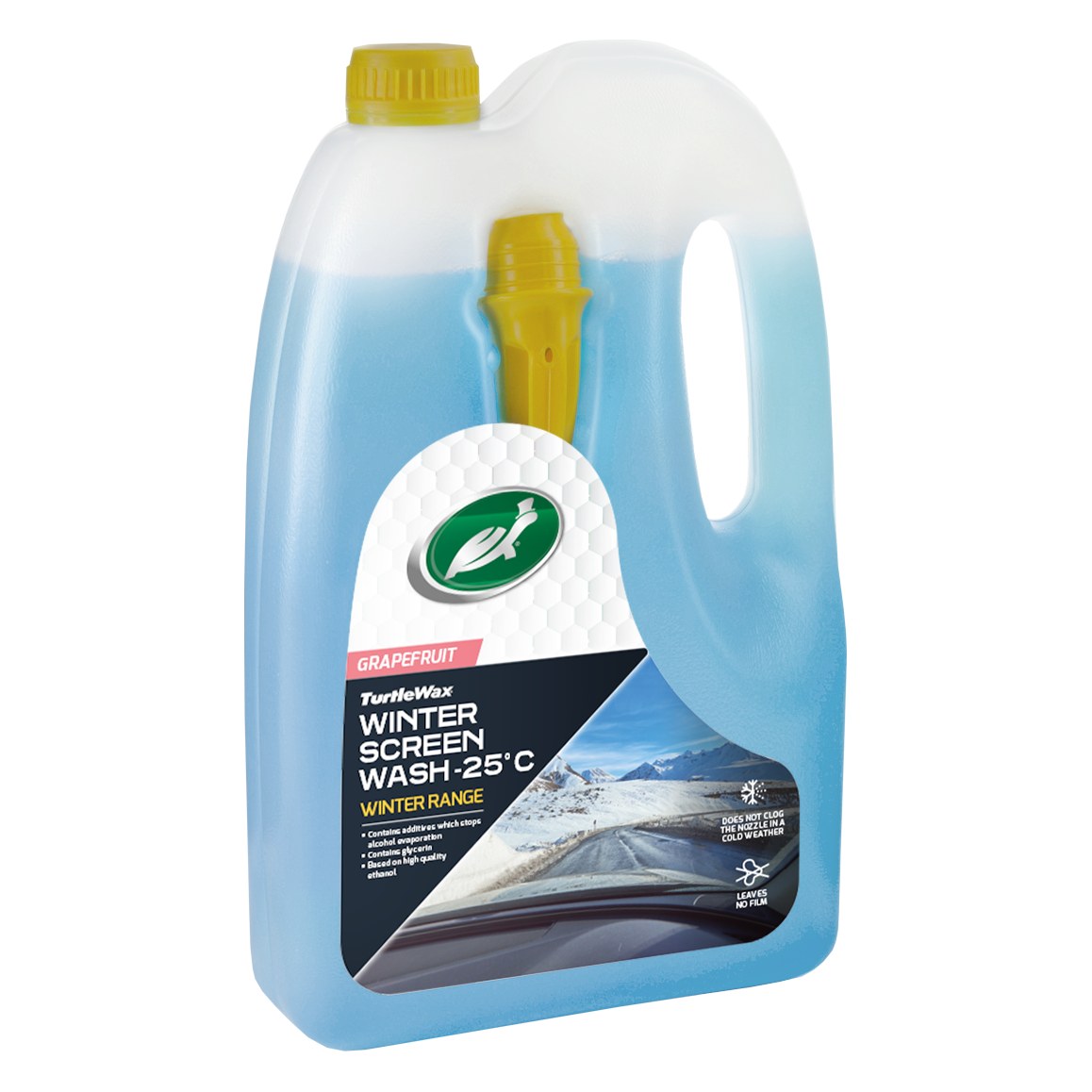 Ziemas vējstiklu šķidrums Turtle Wax Winter Screenwash, -25 °C, 4 l